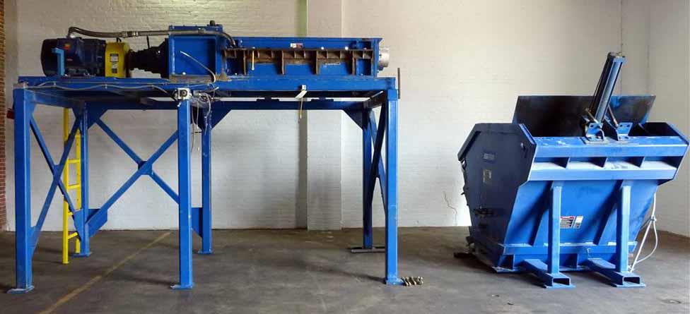 SSI Shredding Systems Dual-Shear Shredder