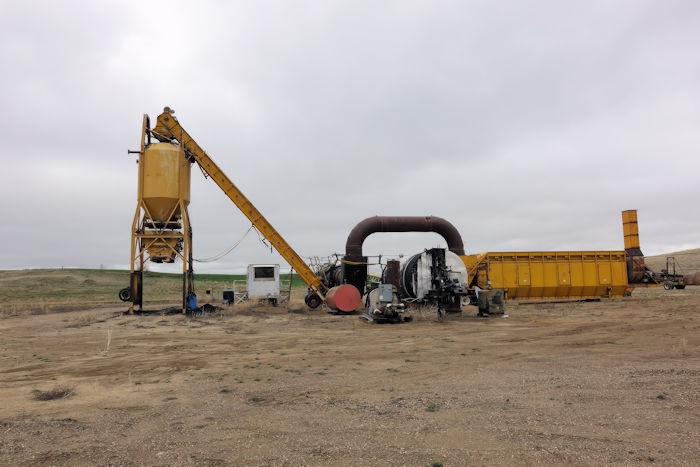 Portable 100TPH Drum Plant