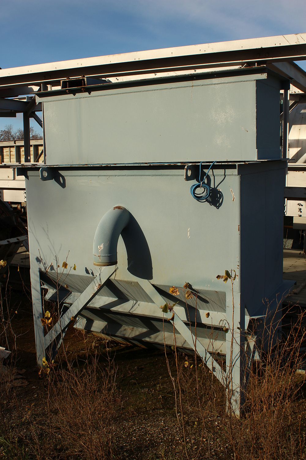 4 ft. x 6 ft. x 6 ft. high (2) Compartment Slurry Pump Box