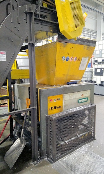 Untha RS-30 Quad Shaft Shredder
