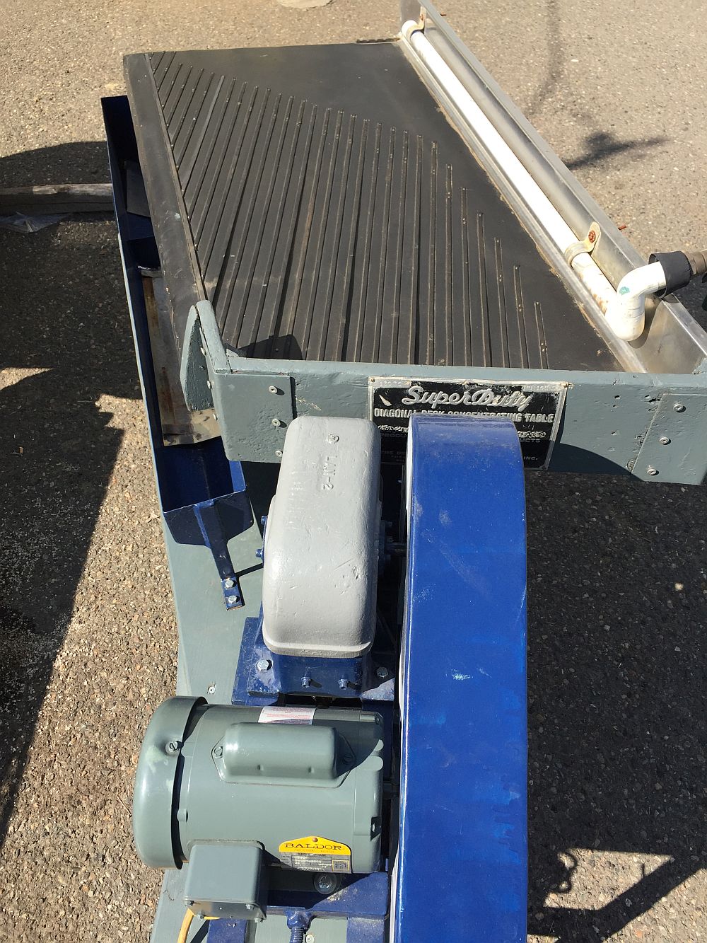 Deister RH15S SD Concentrating Table