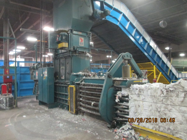 American Wide Mouth Horizontal Baler