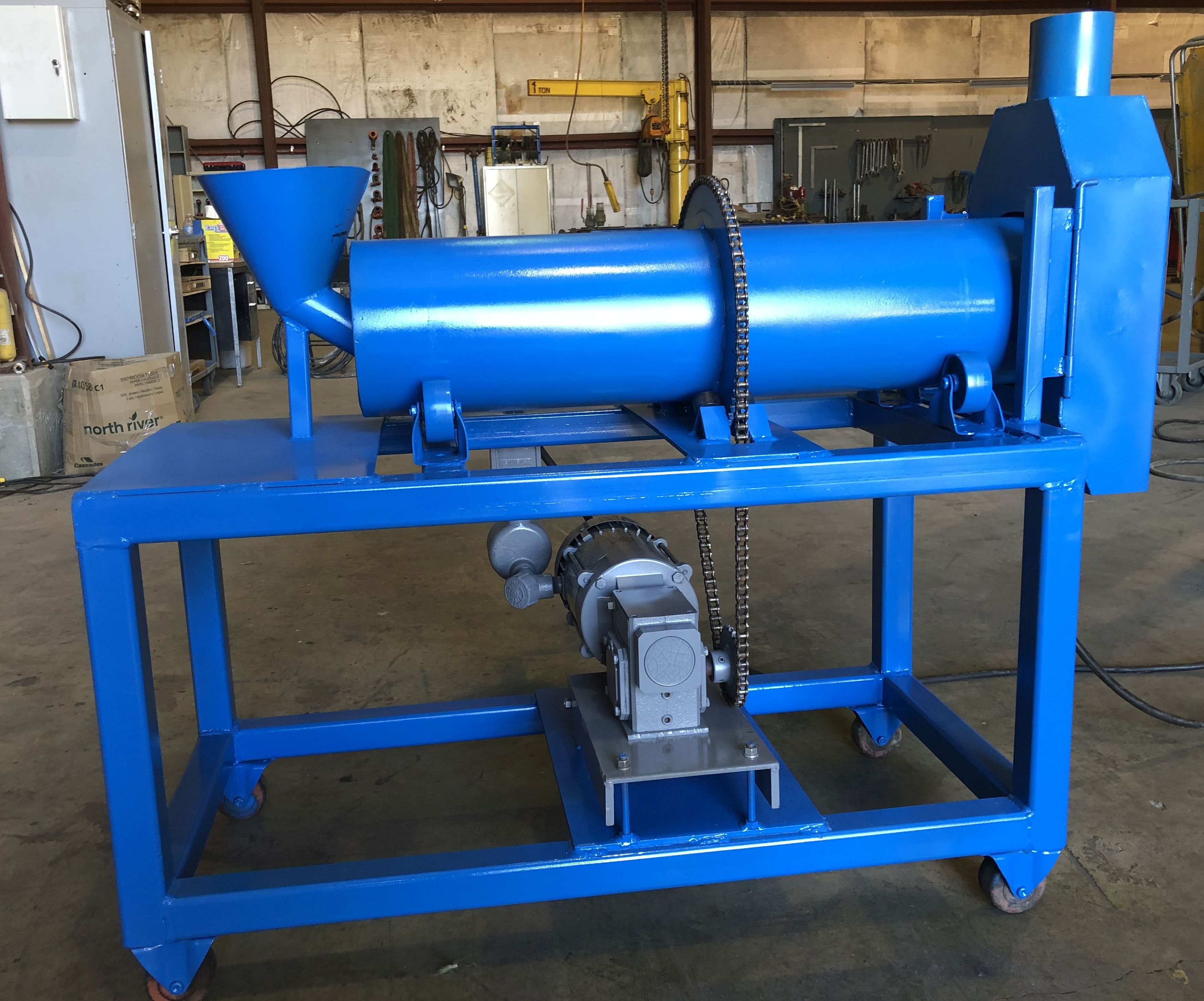 8 in. dia. x 36 in. Rotary Dryer