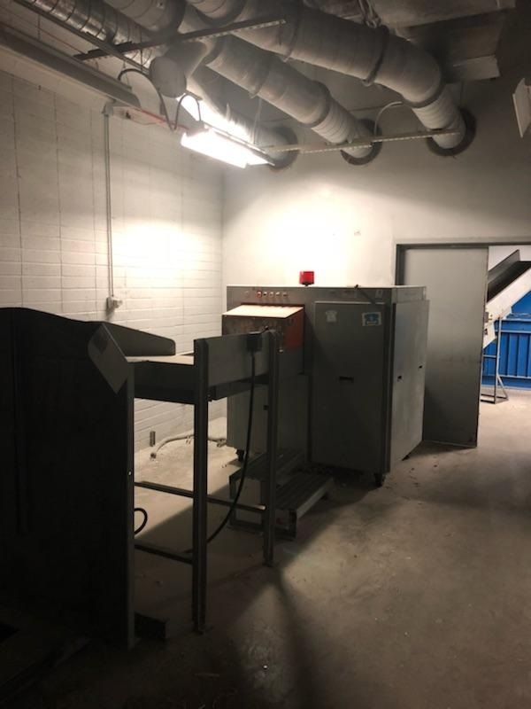 Destructeur de papier AMS 4000/presse Selco/presses américaines