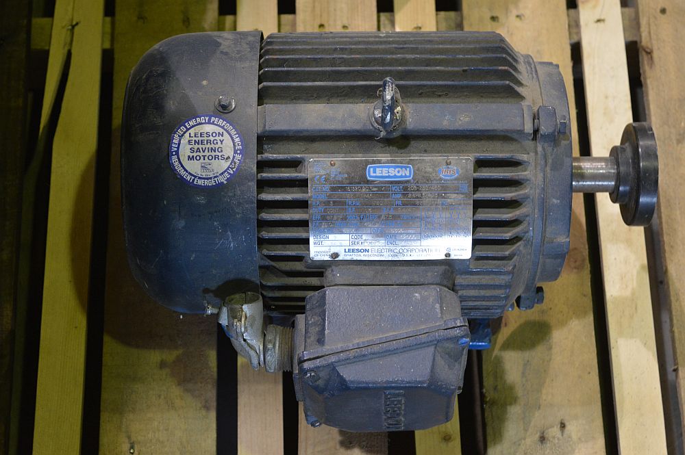 Leeson 3 HP Electric Motor
