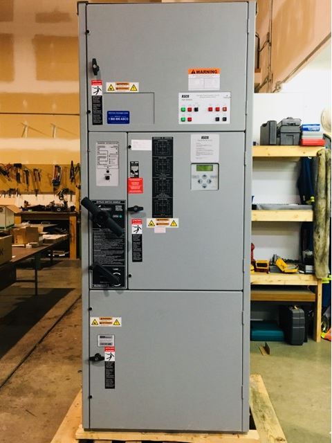 ASCO 400 Amp Transfer Switch