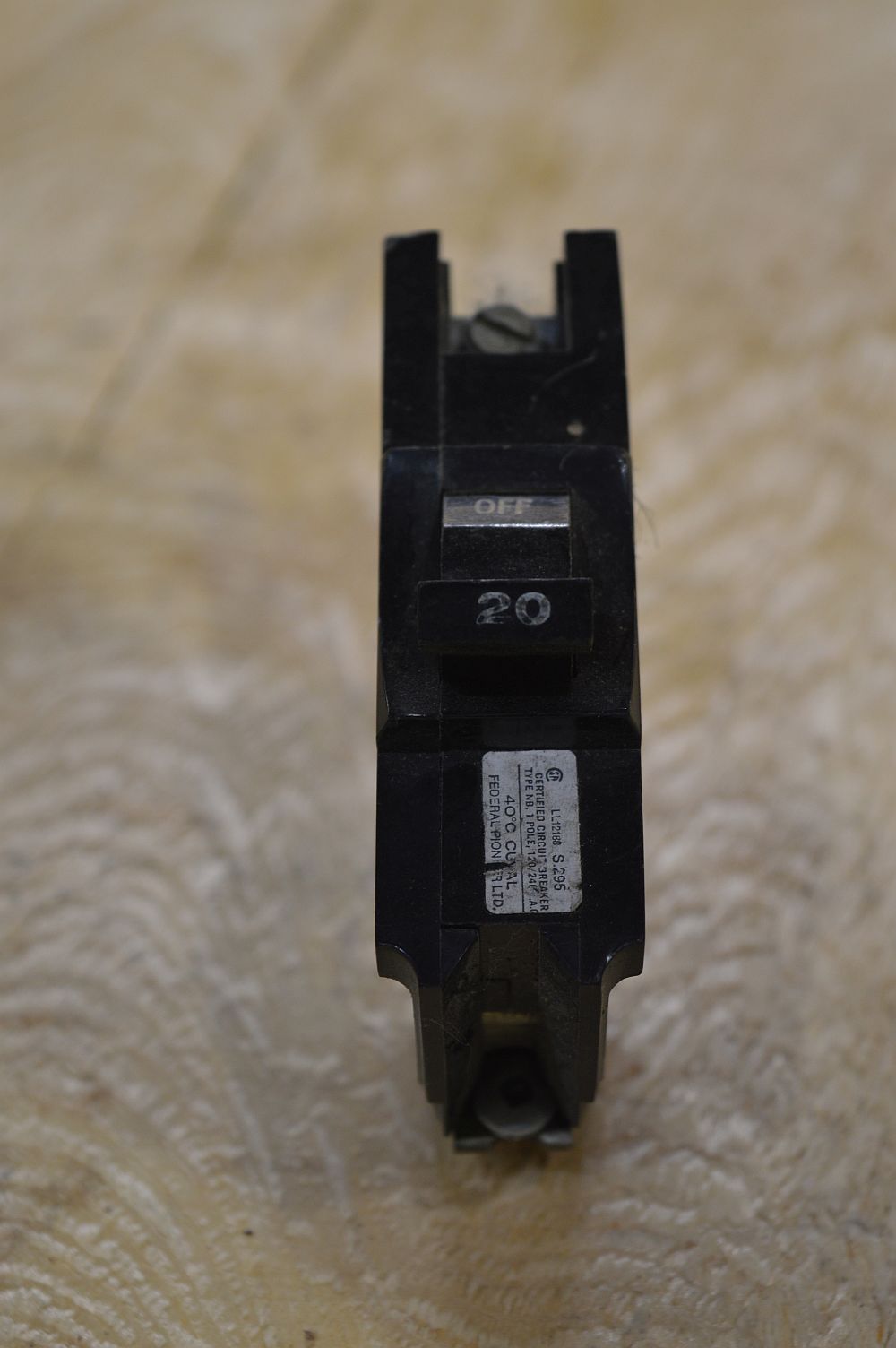 Federal Pioneer 1 Pole 20 Amp Breakers