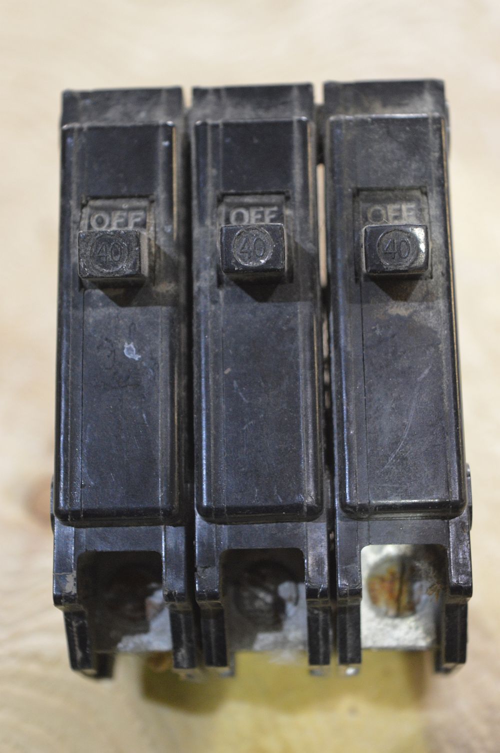 Sylvania 3 Pole 40 Amp Breaker