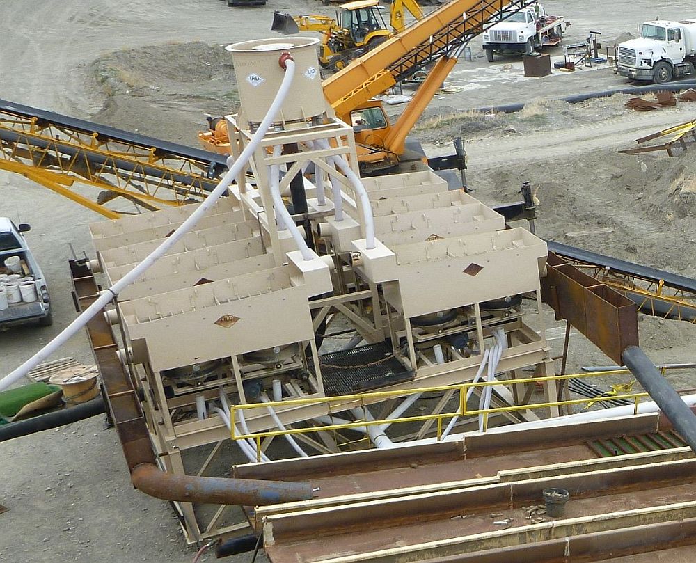 IRD 42 inch Duplex Mineral Jig System