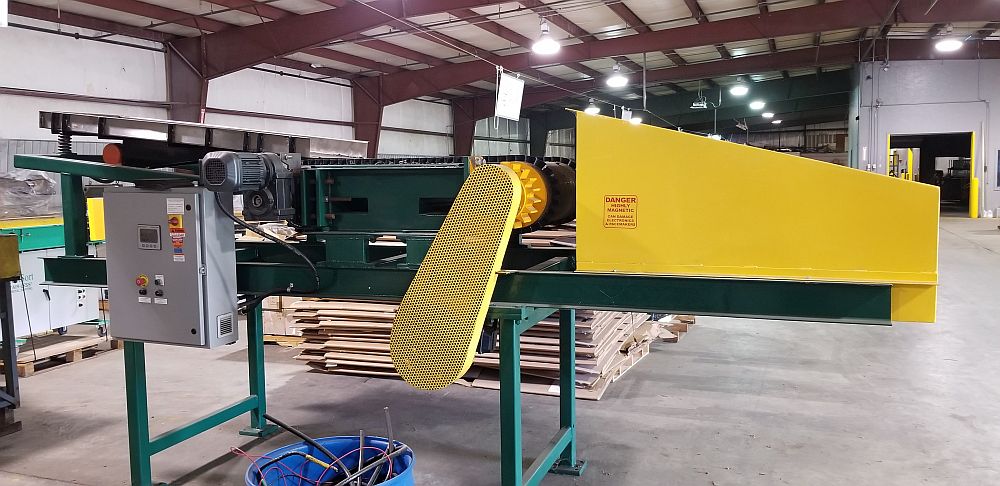 Eddy Current 24 in. Wide x  48 in. Long Magnetic Separator