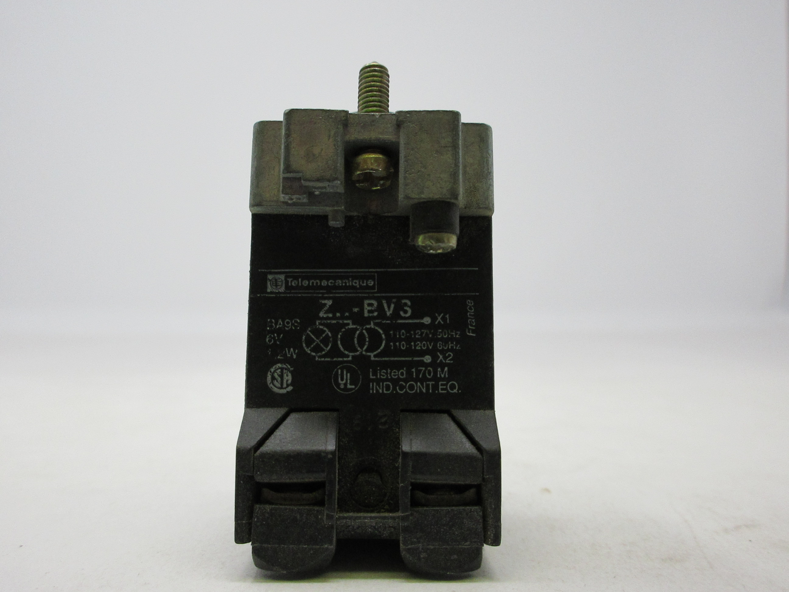 TELEMECANIQUE Z..-BV3 PILOT BODY TRANSFORMER