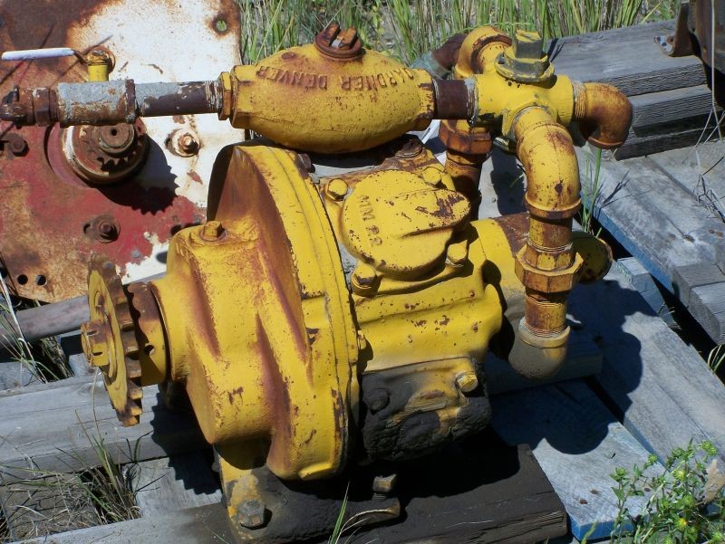 Moteur pneumatique Gardner Denver d'occasion. 5 cylindres. Modèle : MM22