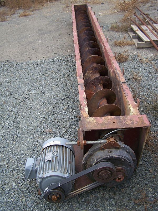 12 in. x 15 ft. Trough Style Auger for Sale