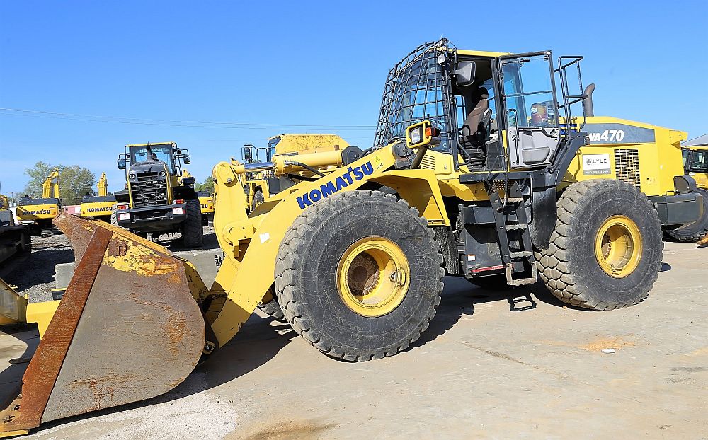 Cargadora Komatsu WA470-7