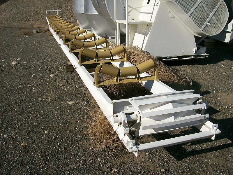 24 in. x 63 ft. Channel Conveyor. Unit is in Excellent Condition.