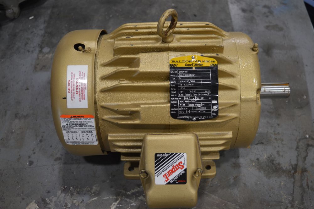 Moteur électrique Baldor 5 CV
