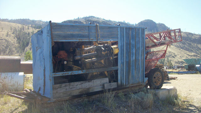 Used Longyear 38 Diamond Drill. Hydraulic Chuck, Skid Shack, Ford Diesel Drive, 25 ft. Tower, Wireline, Bean Royal 420 Pump. Accessories Available for a Complete Package. Including Rods, Casing, Tooling, Dozer and More.