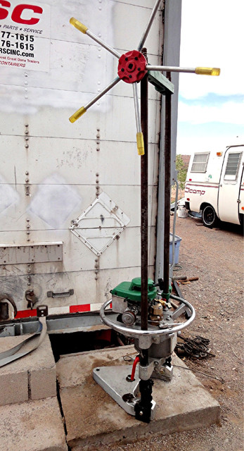 Rebuilt JKS Winkie GW 15 Diamond Core Drill with Brand New Engine.