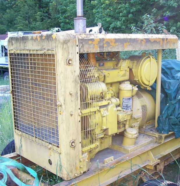 30 KW Cat Diesel Generator. 480/240-208/120 Volt. Mounted on Tandem Axle Chassis.