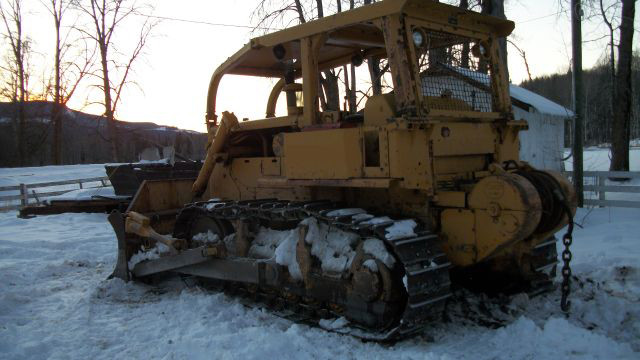 Used Cat Dozer. Model: D7F with Angle Blade, Winch, ROPS Canopy, Updated Transmission