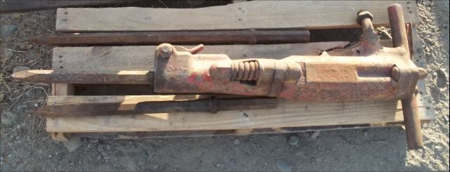 Gardner-Denver Air Operated Pavement Breaker.