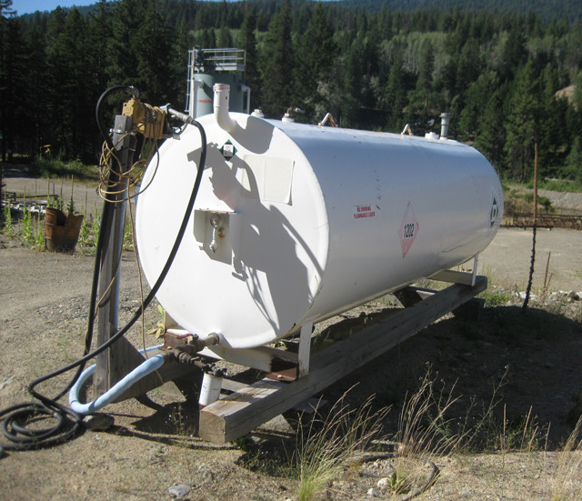 1000 Gallon Enviro Double Walled Fuel Tank.