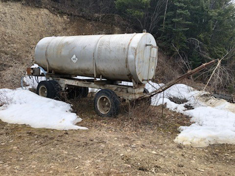 3,000 Gallon Portable Steel Water Tank