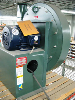 6 New surplus, New York Blowers Model 2406. Comes with direct drive 10hp, 3500 rpm electric motor.