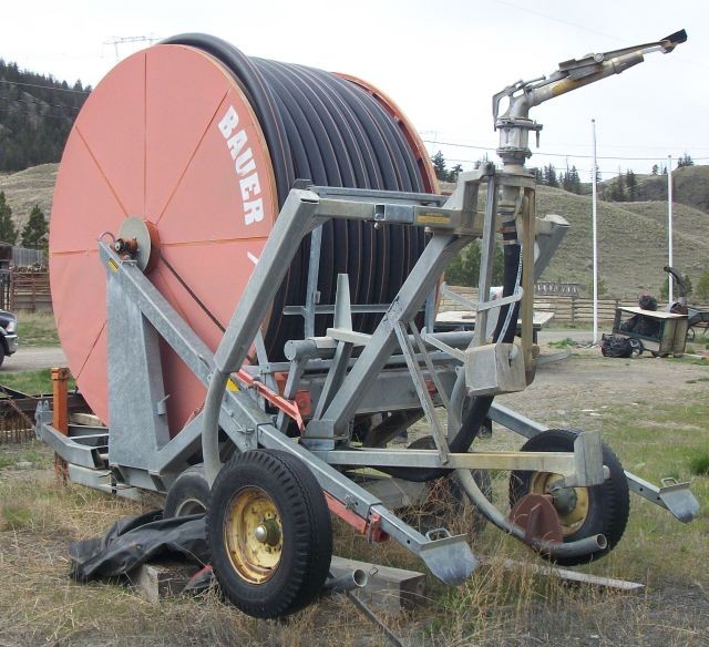 Bauer 4 in. Irrigation Hose Reel.