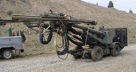 Used Gardner Denver Mini-Bore Jumbo Drill. 2 Boom. Can be supplied with either D93 or PR123 Drills.