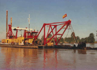 Ellicott 24 in. Cutter Suction Dredge, Cat Power, Complete with Components. PRESENTLY OFF MARKET UNTIL FURTHER NOTICE