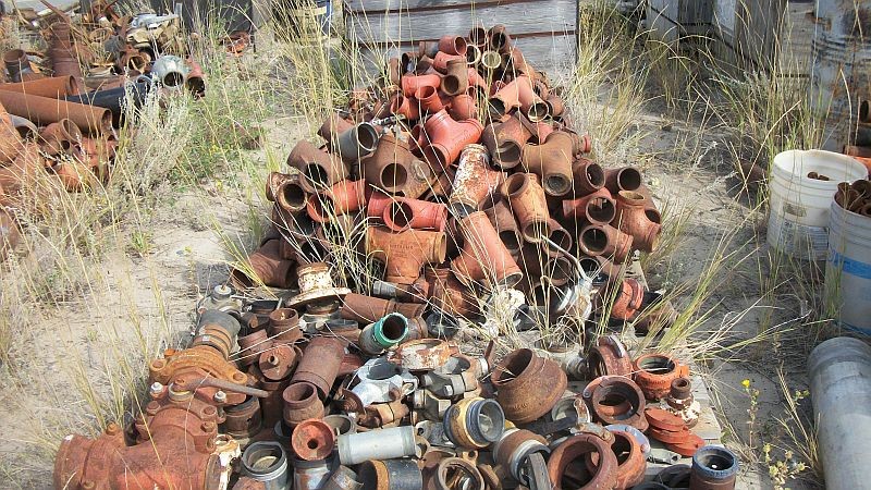 Used Pipe Fittings. 1 in. to 3 in. Grooved Fittings, Clamps, Elbows, Ts, Ys & Reducers.