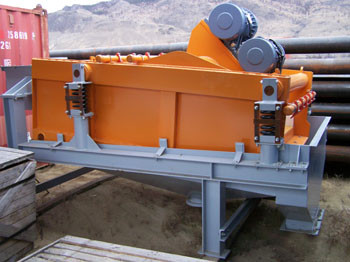 NEW Sizetec model SDS-6-5 stepped deck screen. Comes with poly screen replacable grids. 3hp electric motor