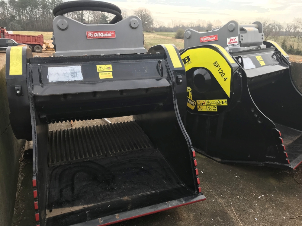 MB BF 120.4 S2 Jaw Crusher Excavator Attachments