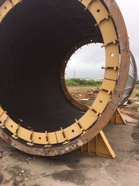 Norberg Rod Mill Shell and Feed Head