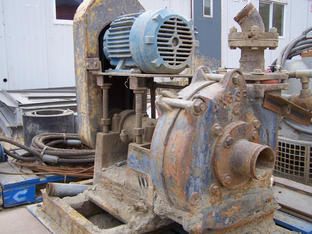Used Denver SRL Slurry Pump. 4 in. x 3 in.