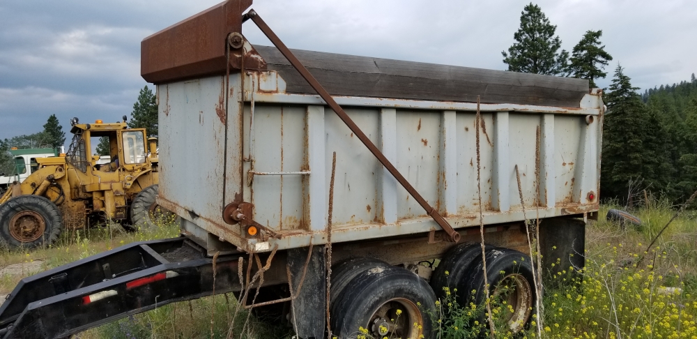 Pup Gravel Dump Trailer