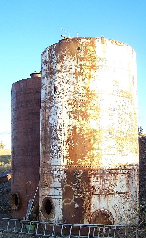 Vertical 11 x 20 Holding Tanks