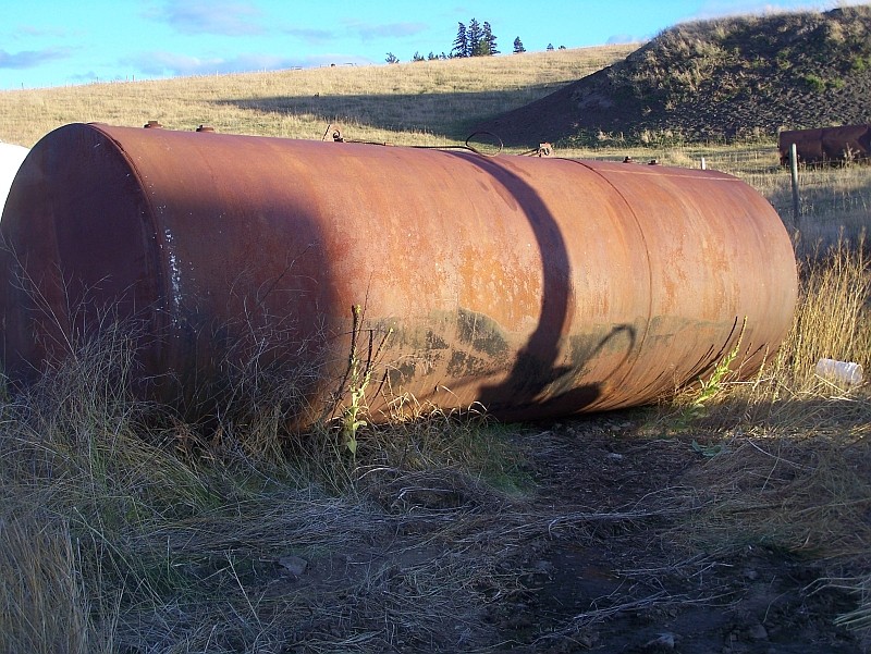 6000 Gallon Steel Holding Tank