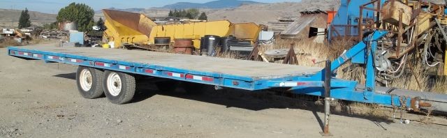 24 ft. Dual Axle Trailer