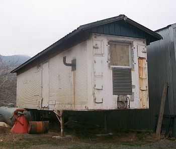 40-foot generator/parts van