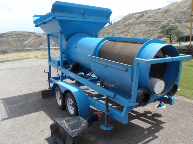 Used Beaver Manufacturing Trommel. 3 ft. dia. x 10 ft. long.