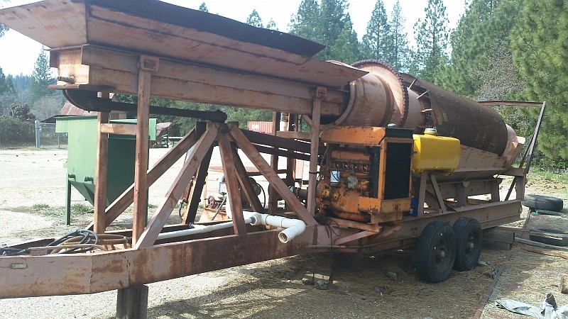 30 in. x 16 ft. Gold Trommel for Sale