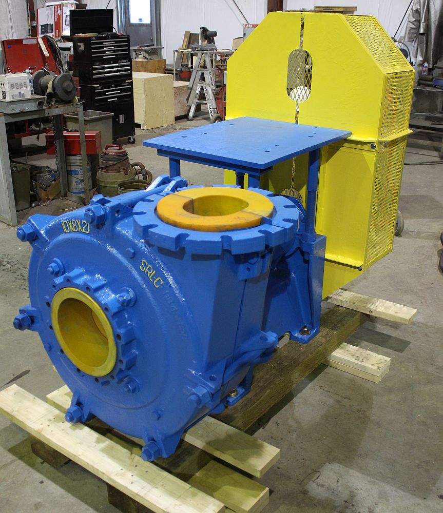 Allis Chalmers 10 x 8 x 21 SRL-C Slurry Pump