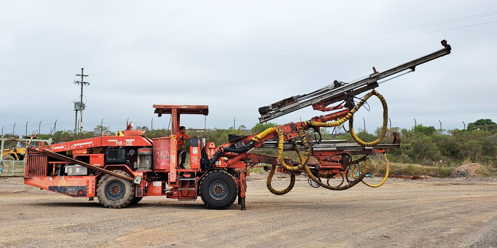 Sandvik DD320 2 Boom Jumbo Drill