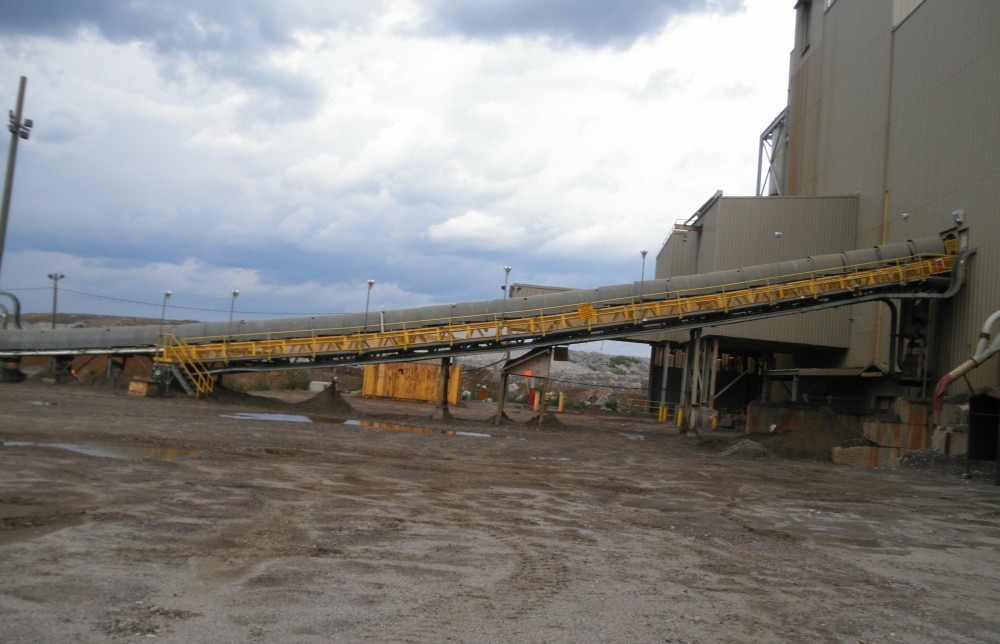 30 in. wide x 250 ft. long Inclined Truss Conveyor for Sale