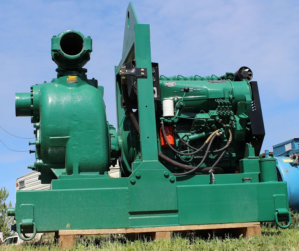 Pioneer 6 inch Diesel Driven Trash Pump