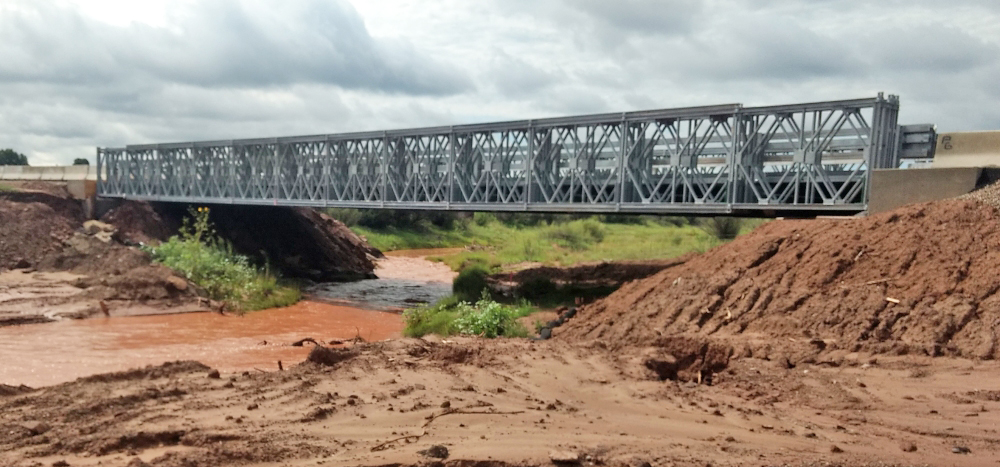 Mabey 120 ft. 2 Lane Traffic Bridge