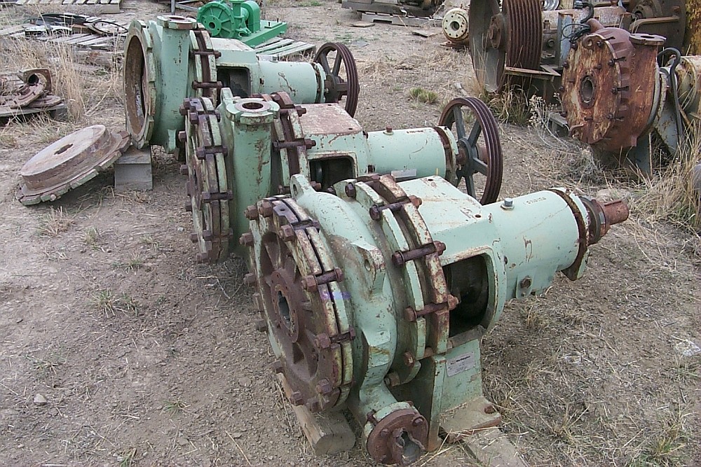 Worthington 4 x 3 Slurry Pumps