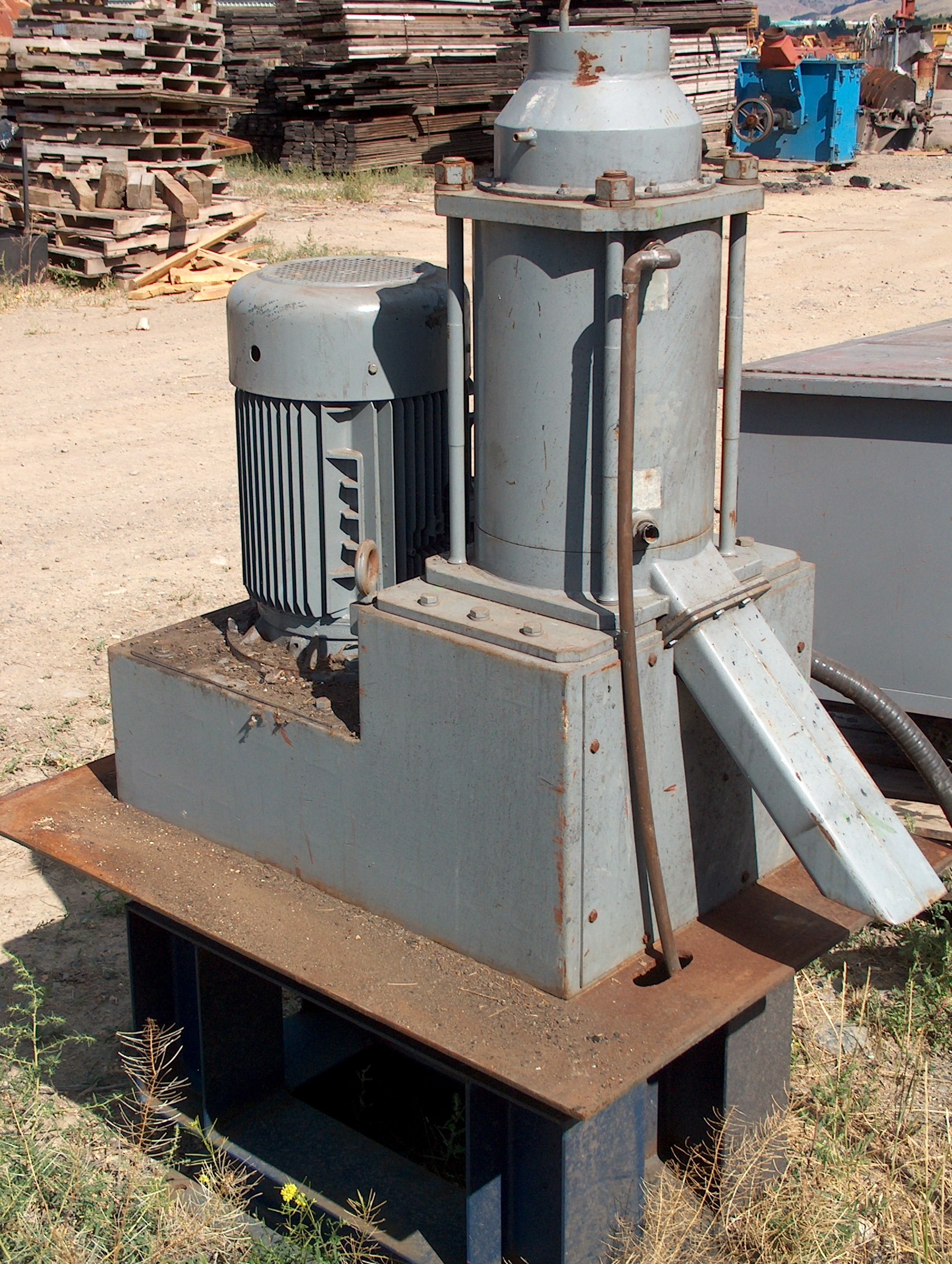 Szego vertical lab cage mill, Complete with drive